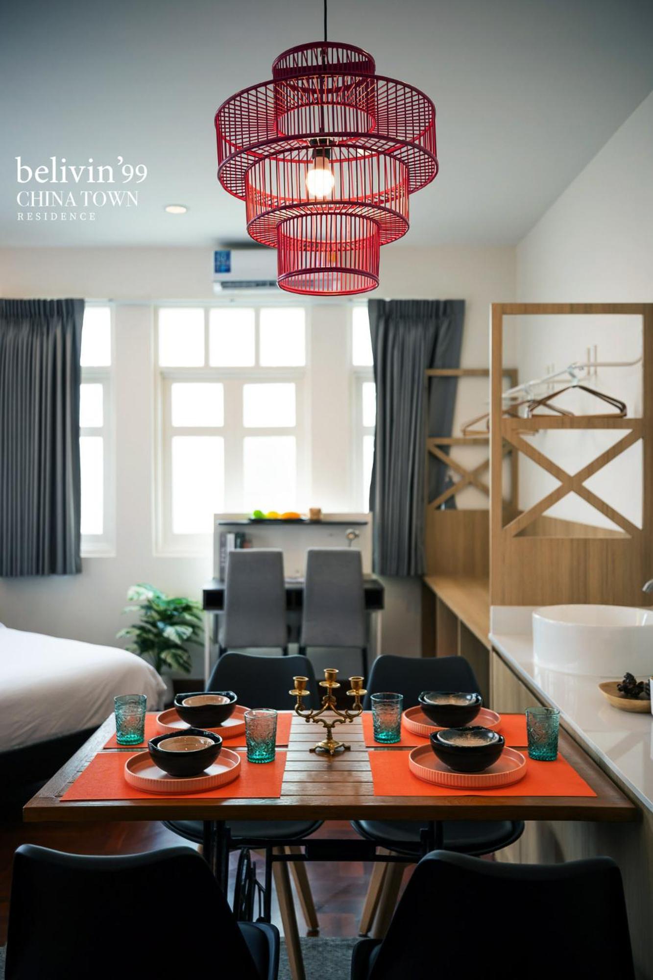 Belivin99 Residence Chinatown Bangkok Exterior foto