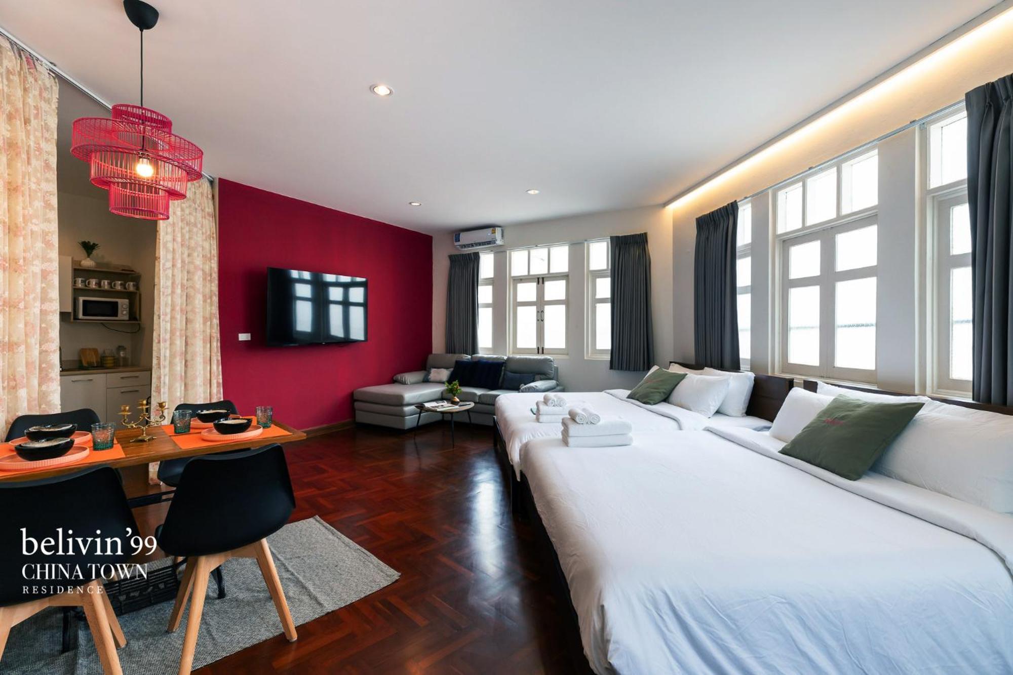 Belivin99 Residence Chinatown Bangkok Exterior foto